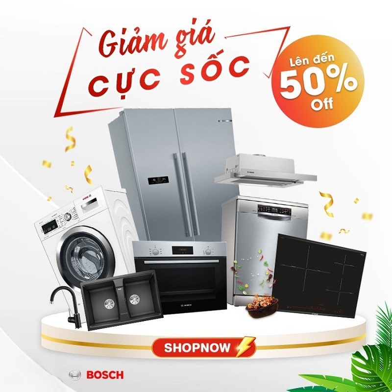 Siêu khuyến mãi tháng 11 - Đại tiệc sale BOSCH giảm giá đến 50%!