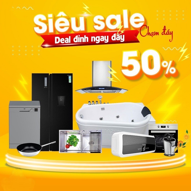 Tháng 11 rộn ràng - Hàng ngàn ưu đãi giảm sốc lên đến 50% tại Siêu thị bếp điện từ