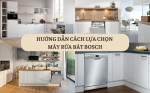 Các dòng máy rửa bát và chọn kích thước máy rửa bát Bosch