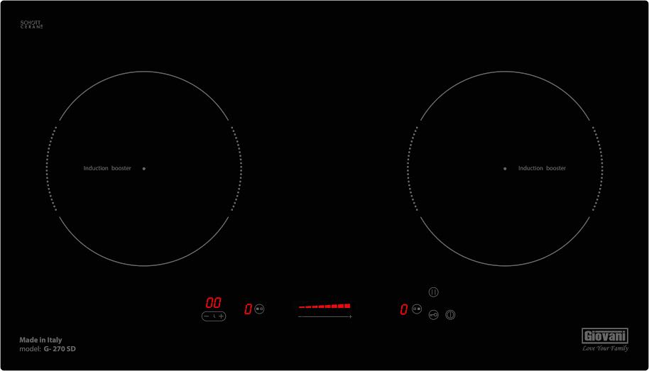 Hình ảnh bếp từ đôi Giovani G-270 SD 