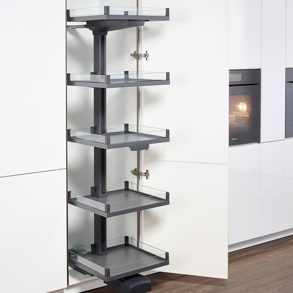  Kệ đựng thực phẩm 5 tầng Kesseböhmer Tandem Solo Hafele 549.77.494