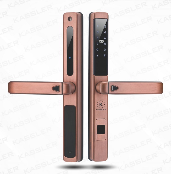 Khóa điện tử Kassler KL-599LX Grey/ Khóa cửa nhôm