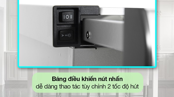 Điều khiển của Máy hút mùi âm tủ Teka TL 7310 SS