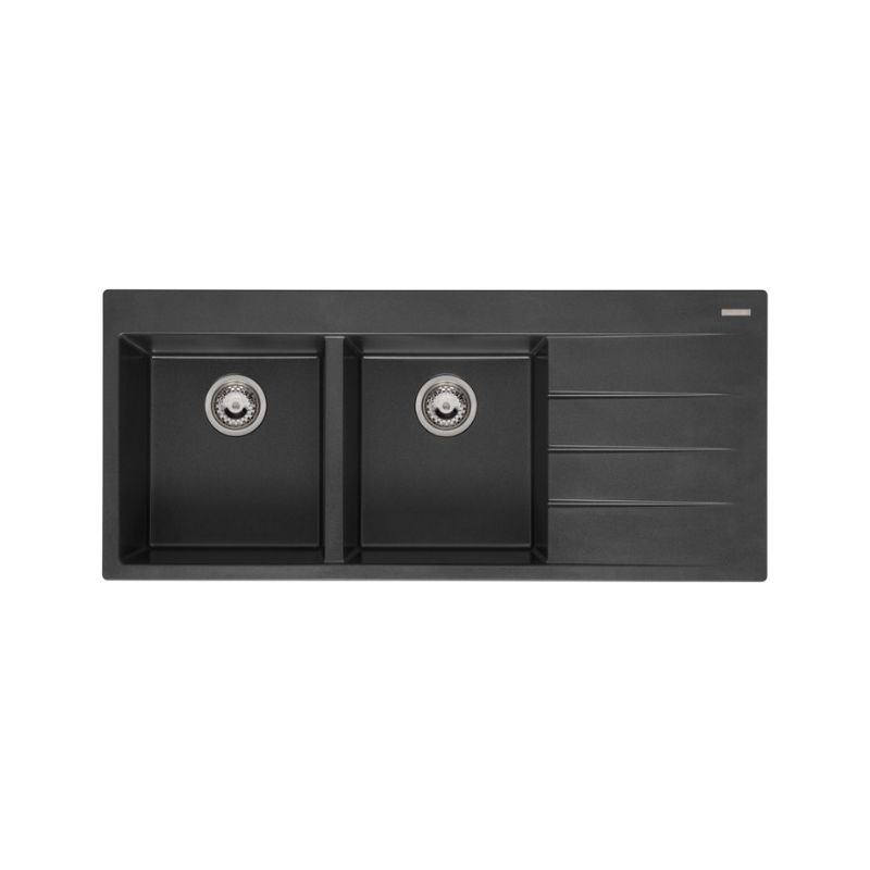 Chậu rửa bát đá 2 hố có bàn chờ Reginox BREDA 30 HMH.R33739