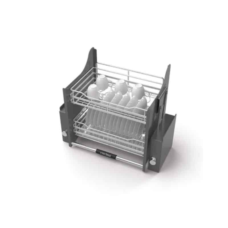 Rổ bát đĩa di động Hafele Lento 504.76.013 900mm