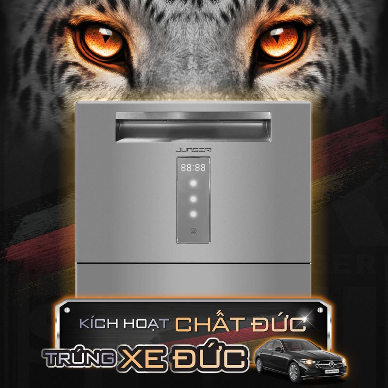 Máy rửa chén mini Junger DWJ-101