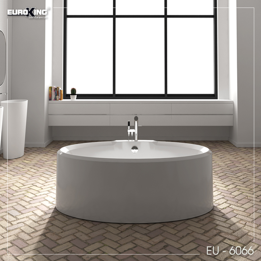 Bồn tắm Lotus EuroKing không massage EU-6066 White
