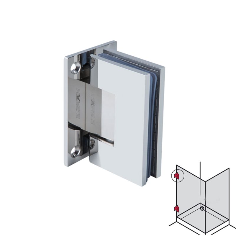 Bản lề phòng tắm kính Hafele 499.05.804