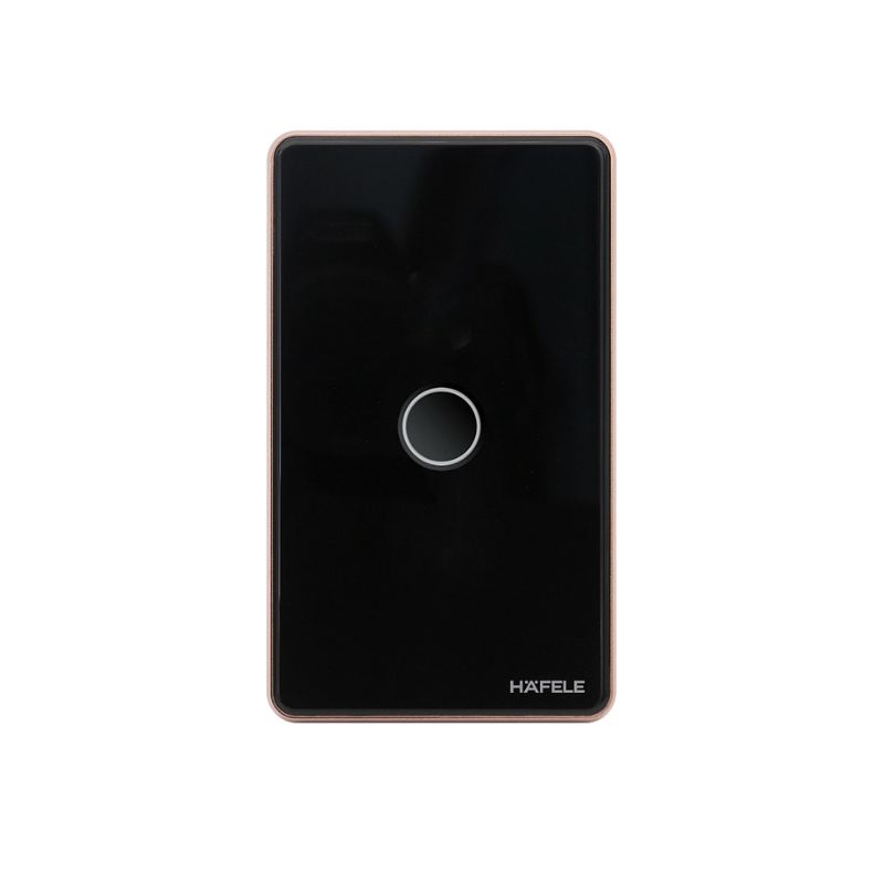 Công tắc ZB 1G US 10A đen L Hafele HSL-LS1G01B 820.71.000