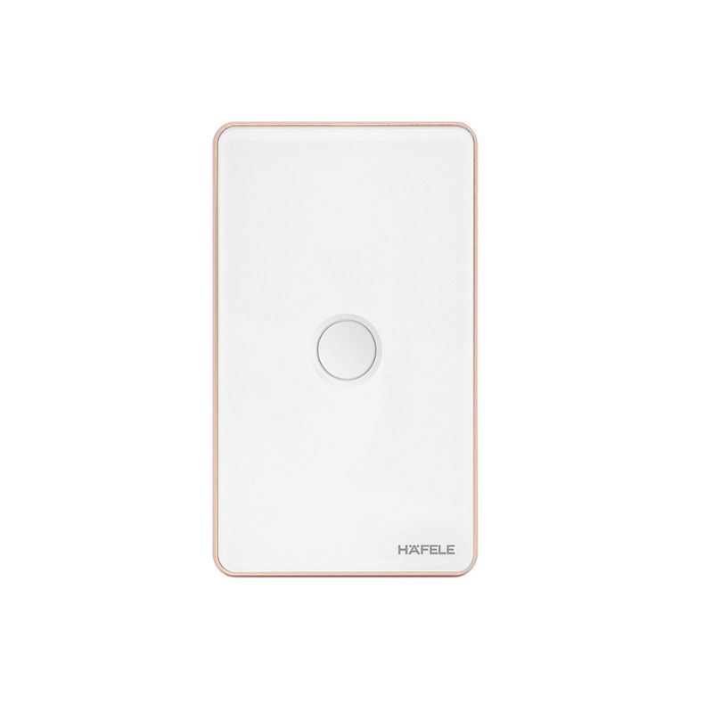 Công tắc ZB 1GUS 10A trắng L Hafele HSL-LS1G01W 820.71.003