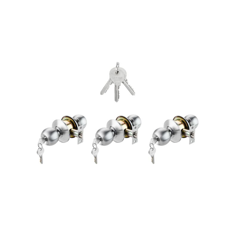 Bộ khóa tròn có chìa chủ Hafele 489.93.252