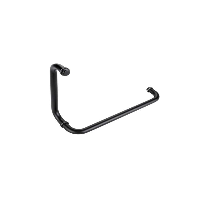 Tay nắm phòng tắm kính Hafele 903.04.153 đen CC275X425MM