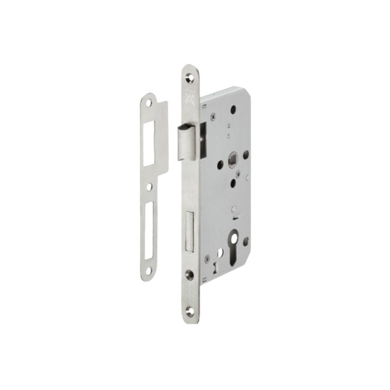 Thân khóa 60/24 inox mờ Hafele 911.02.468