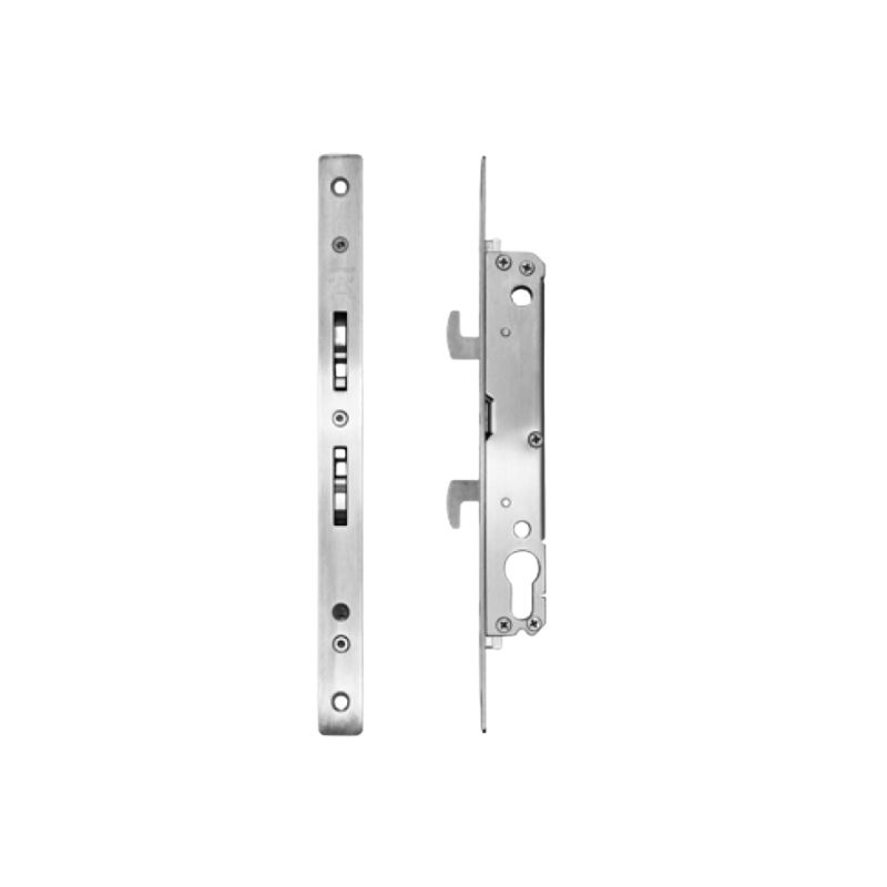 Thân khóa cửa trượt Hafele 911.27.045 BS20 inox mờ