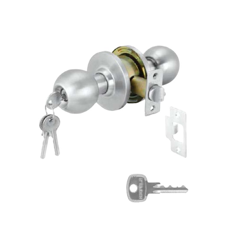 Tay nắm tròn hệ chìa chủ cửa chính Hafele 911.83.241