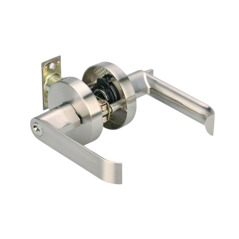 Khóa tay nắm gạt cửa đi Hafele  911.63.222  niken mờ