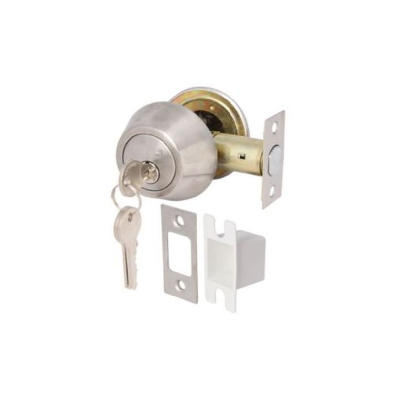 Khóa cóc 2 đầu chìa loại nhỏ Hafele 911.64.229 inox mờ