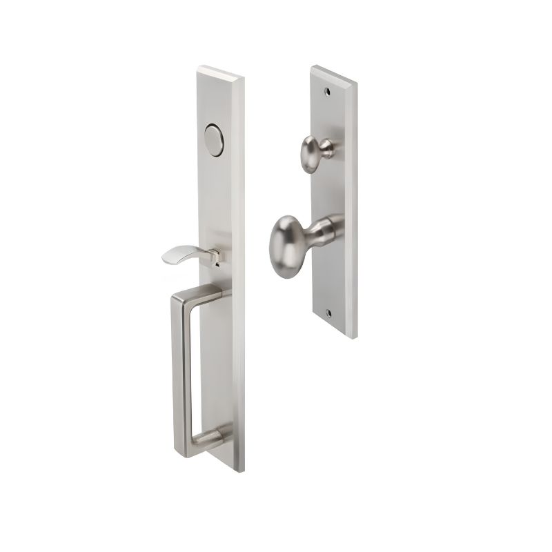 Bộ tay nắm cửa Hafele 911.78.318 inox 304 mờ