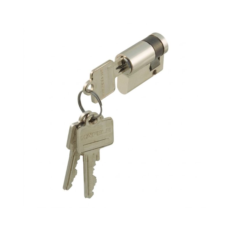 Ruột khóa 1 đầu chìa 45/10 màu NI Hafele 916.22.605