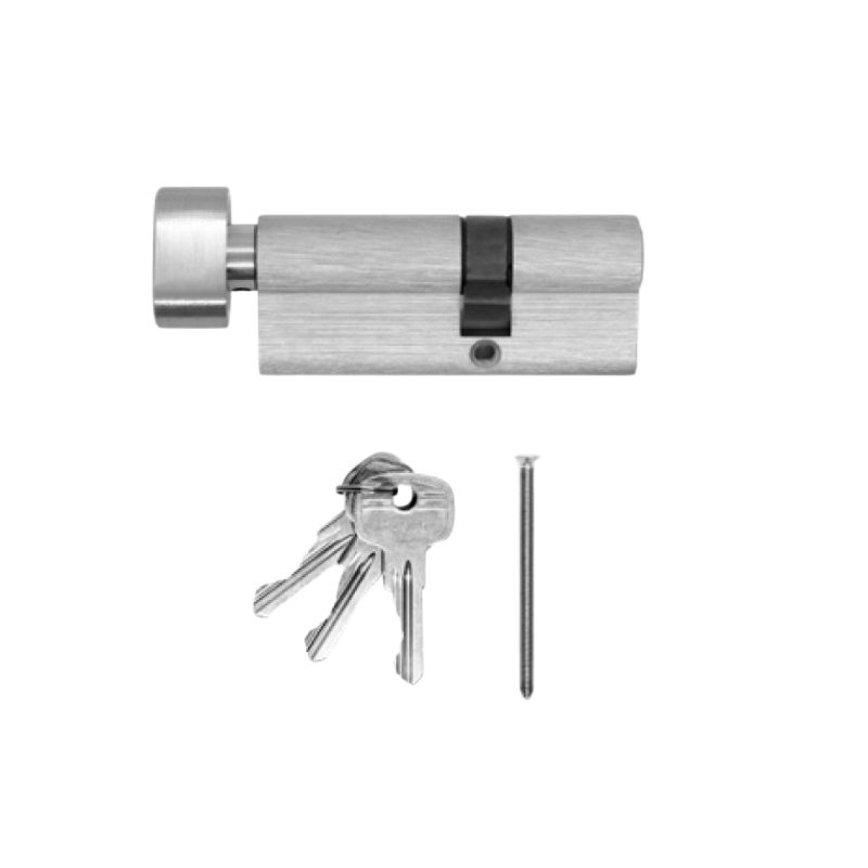 Ruột khóa cửa nhôm 1 đầu chìa 1 đầu vặn Hafele 916.96.535