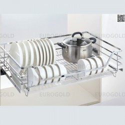 Giá xoong nồi inox 201 nan dẹt, mạ Crom Eurogold ES612.60