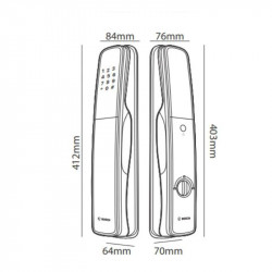 Khóa cửa thông minh Bosch EL800X EU Gray