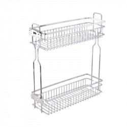 Kệ đựng gia vị nan dẹt GrandX XS.15S