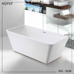 Bồn tắm EuroKing không massage NG-3638 PLUS(White Only)