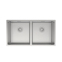 Chậu rửa bát Inox 2 hố Hafele 567.24.437