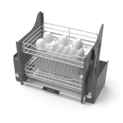 Giá Bát Đĩa Nâng Hạ Oria 600mm Hafele 504.76.704