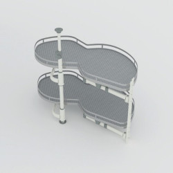 Mâm Xoay Olla Move Trái 900mm Kosmo 541.01.814