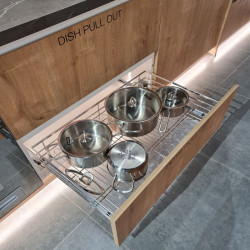Bộ Rổ Xoong Nồi Cappella 700mm Hafele 549.08.031