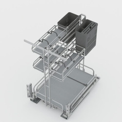 Kệ Đựng Gia Vị Omero Multi 400mm Kosmo 595.00.805