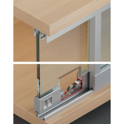 Bánh Xe Trượt Slido F-line14 25a Hafele 415.13.103