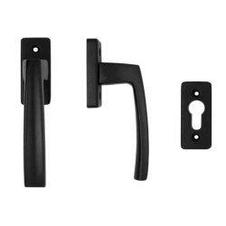 Tay nắm Hafele HL949D 905.99.639 cửa nhôm