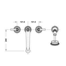 Bộ trộn Hafele 589.35.094