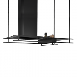 Máy hút mùi gắn trần 140cm INDUST K140B