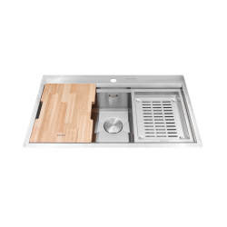 Chậu rửa chén 1 hố inox 304 Slide MS861