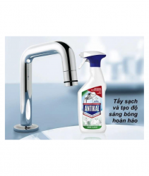 Xịt tẩy cặn canxi Inox Antikal chai 500ml