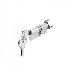 Ruột khóa 1 đầu chìa 1 đầu vặn 71mm Hafele 489.56.004