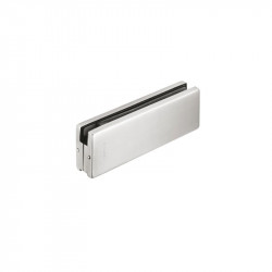 Kẹp kính dưới Inox mờ Hafele 489.81.010