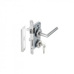 Bộ khóa cửa tay nắm chụp DIY Hafele 499.62.504