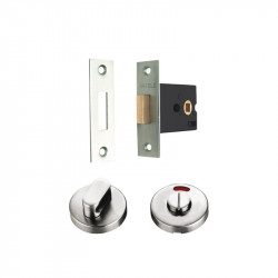 Thân khóa và chốt vệ sinh Hafele 902.54.290 inox mờ