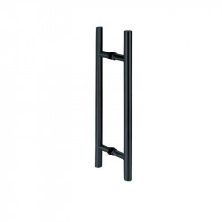 Tay nắm chữ H Hafele 903.08.502 đen 30x800MM