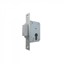 Thân khóa cửa trượt Hafele 911.26.277 BS40 inox mờ