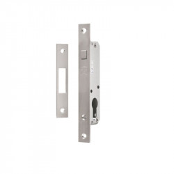 Thân khóa cửa trượt Hafele 911.26.672 BS30 inox mờ