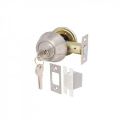 Khóa cóc 2 đầu chìa loại nhỏ Hafele 911.64.229 inox mờ