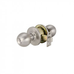 Khóa tay nắm tròn cửa WC loại lớn Hafele 911.64.246 inox mờ