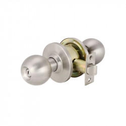 Khóa tay nắm tròn cửa WC loại lớn Hafele 911.64.258 inox mờ