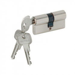 Ruột khóa 2 đầu chìa 60mm NI mờ Hafele 916.96.006